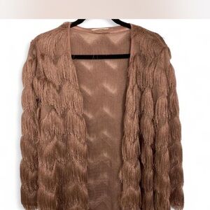 Statement Fringe Cardigan